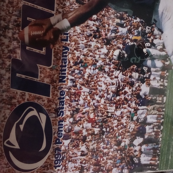1997 Penn State Nittany Lion Football Calendar ( sealed never opened) - Picture 3 of 3